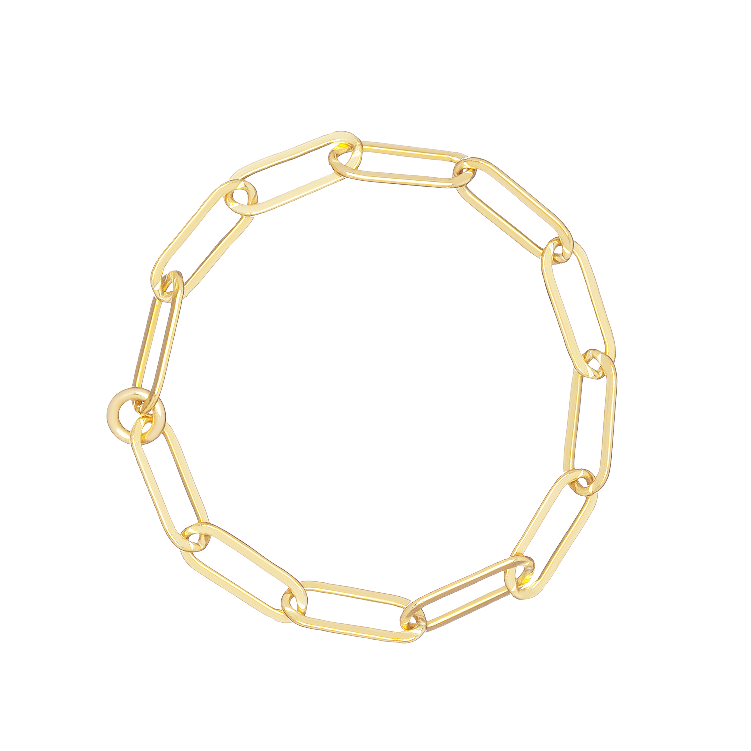 Gold Chain Ring