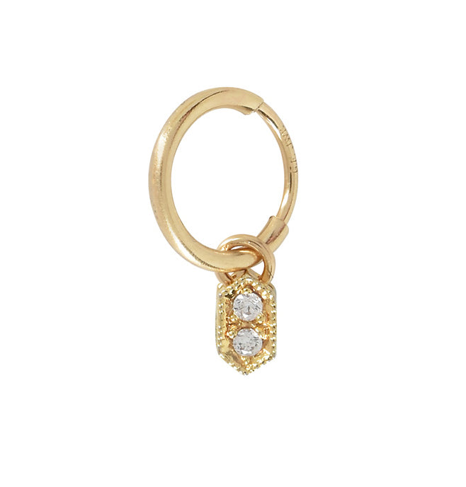 Short & Sweet Huggie Earring