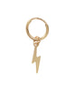 Lightening Bolt Huggie Earring