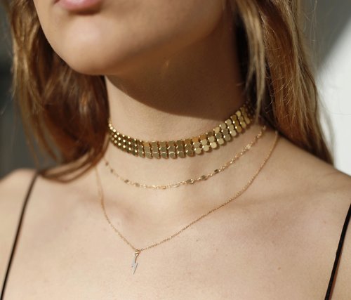 Metal Choker (Gold)