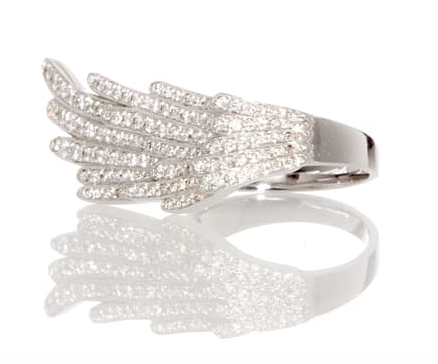 Wing Diamond Ring