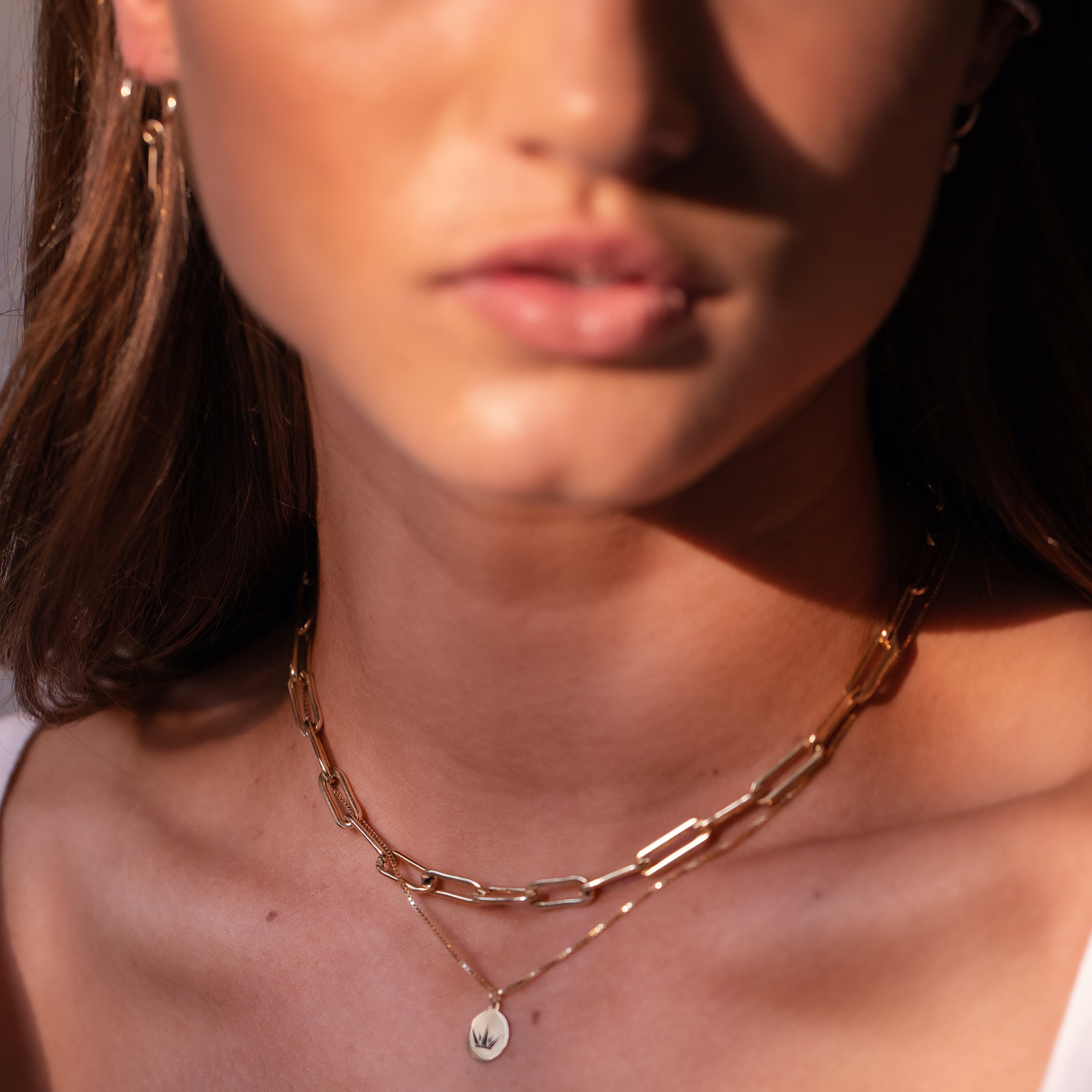 Thick Gold Chain Necklace