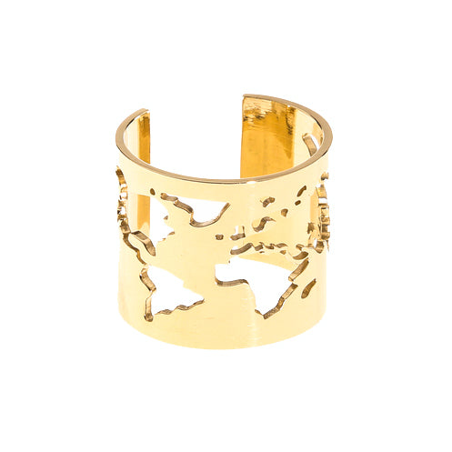 World Map Ring